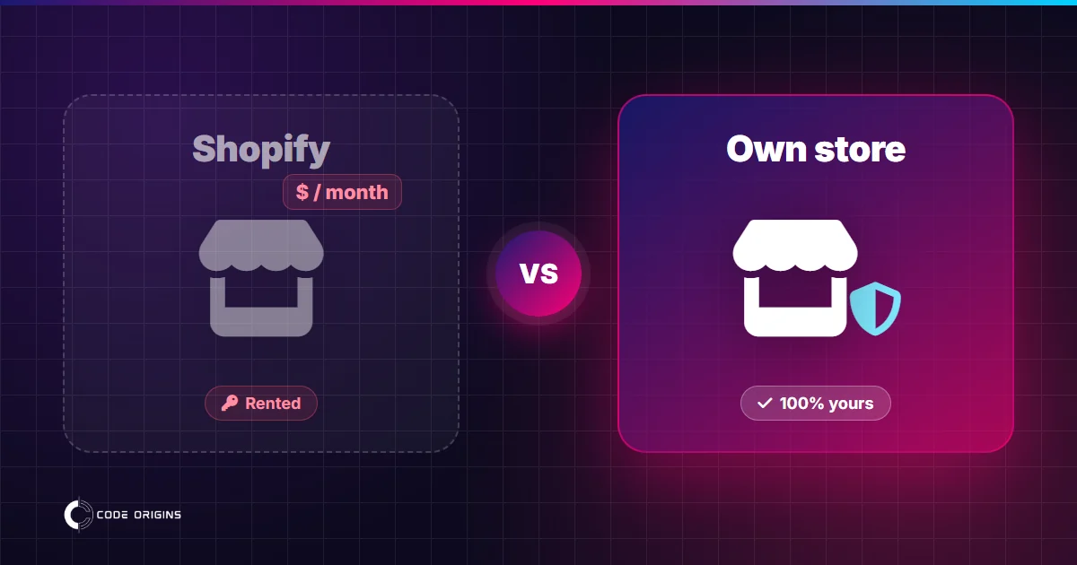 Shopify or your own online store