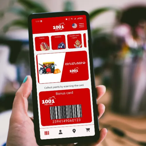 1001 Manruq: mobile shopping and a loyalty programme