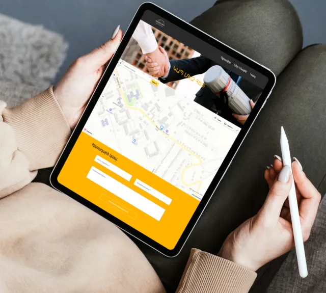 SamArtShin: a website for a construction supervision company