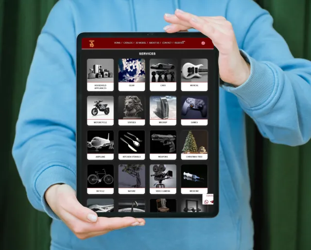 3D Printing: a 3D model marketplace with instant download