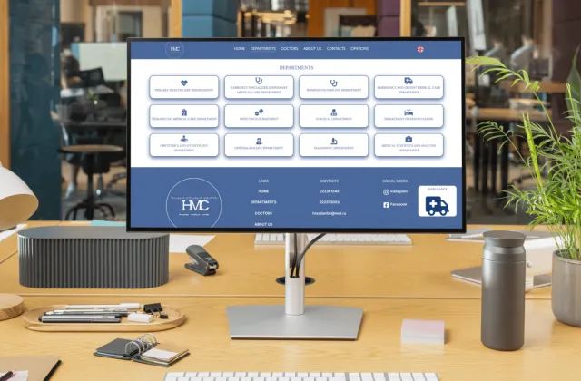 Hrazdan Medical Center: a medical information platform
