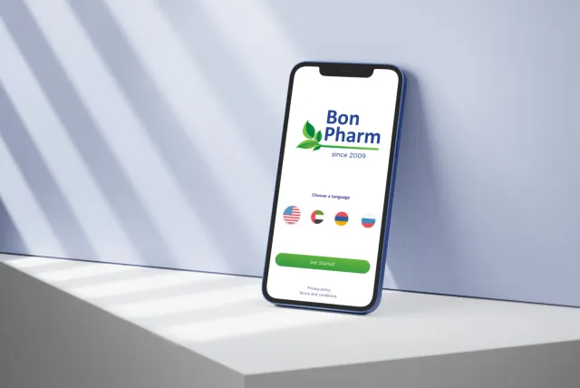 BonPharm - International Online Pharmacy and Healthcare Mobile Platform — Flutter App Development