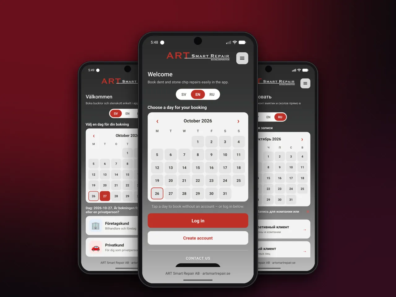 ART Smart Repair: from repair request to completed job in one app